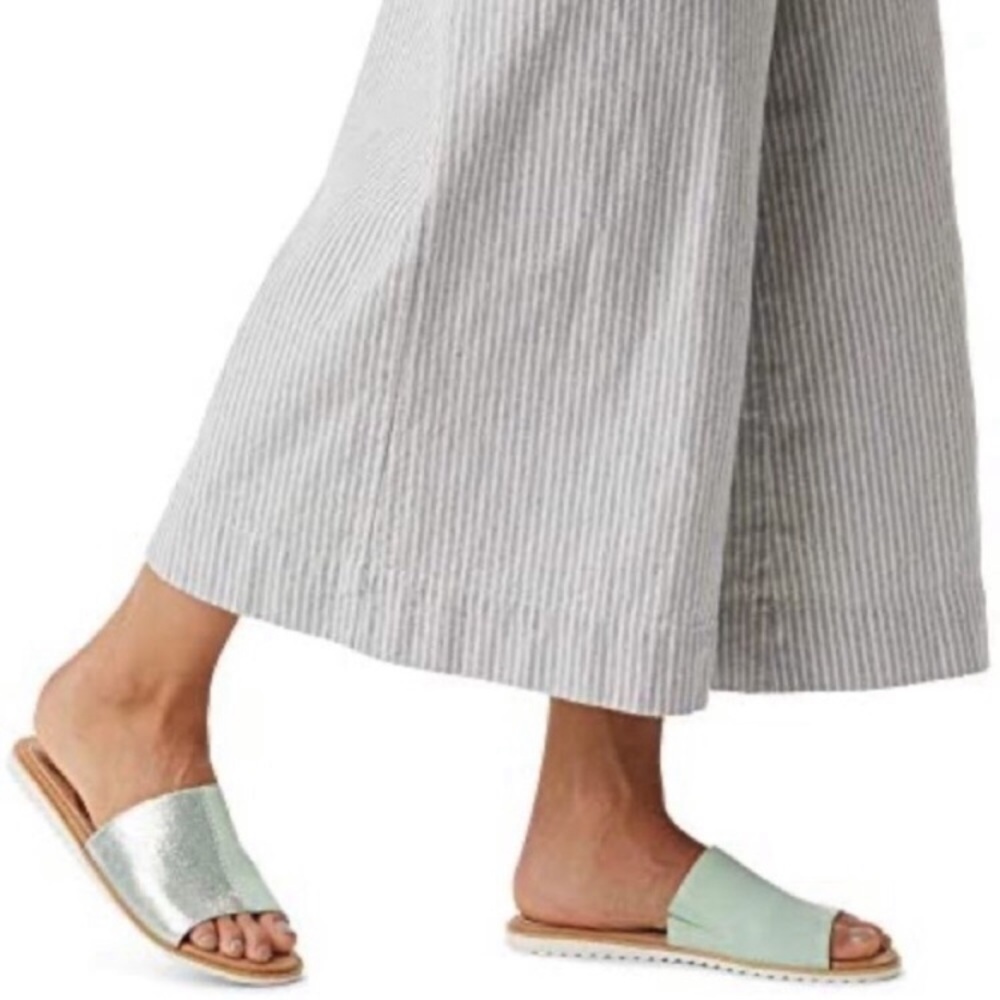 NEW Sorel Ella Block Slides Flip Flops Sandals